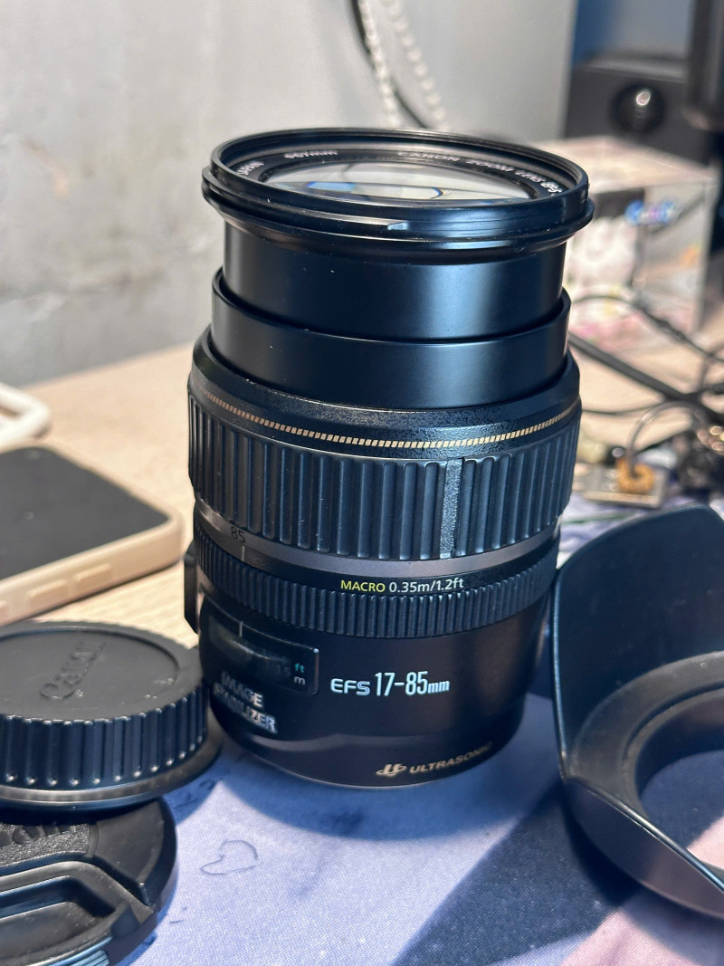 canon ef-s 17-85mm - Ống kính Canon EF