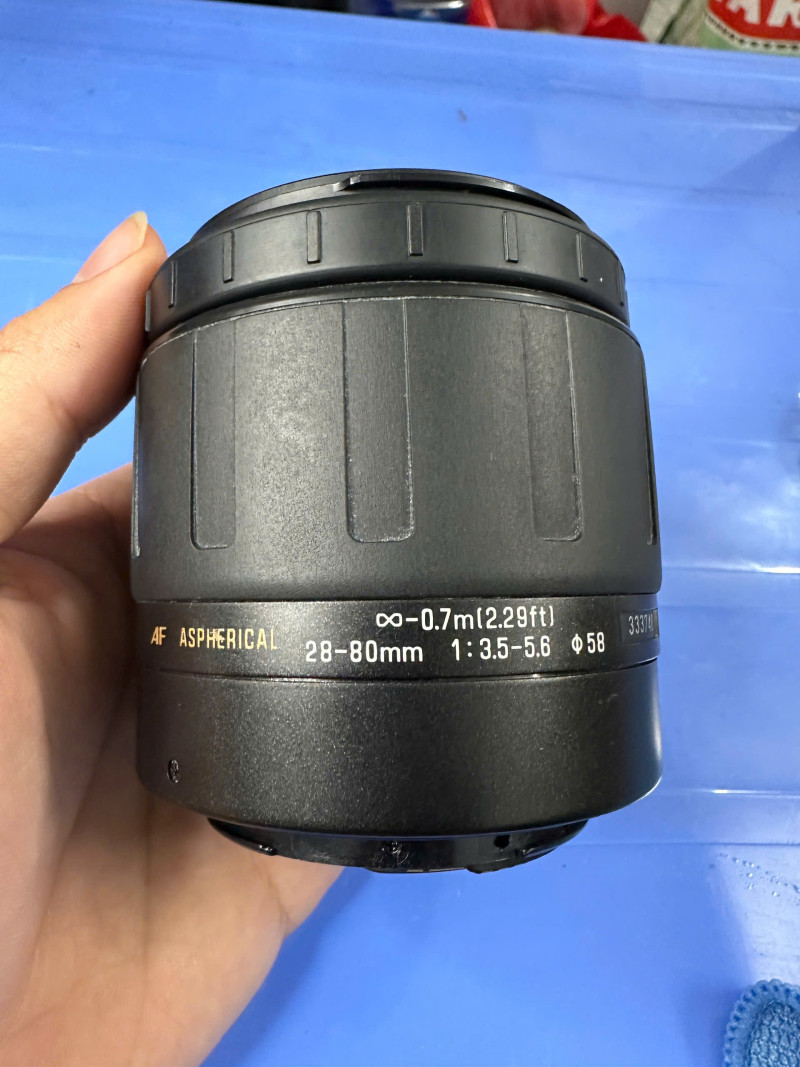 ống kính Tamron AF 28-80mm F3.5-5.6 Aspherical - Ống kính Canon EF