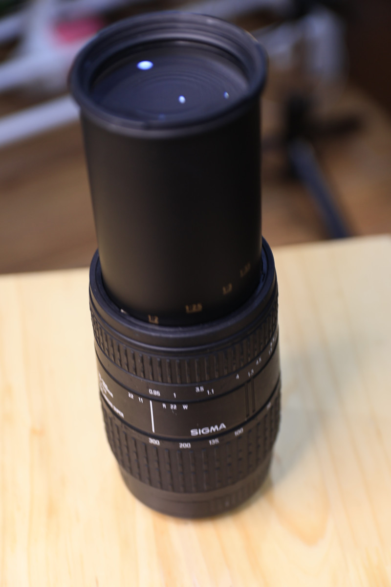 sigma 70-300 macro - Ống kính Canon EF