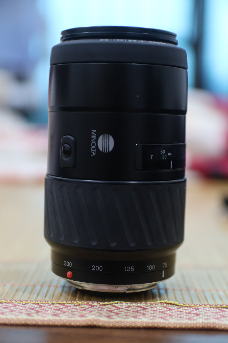 Lens sony a minolta 75-300mm