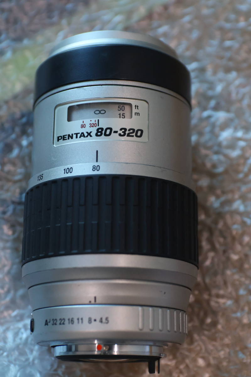 Lens pentax 80-320mm for Pentax K có ít bụi - Ống kính pentax