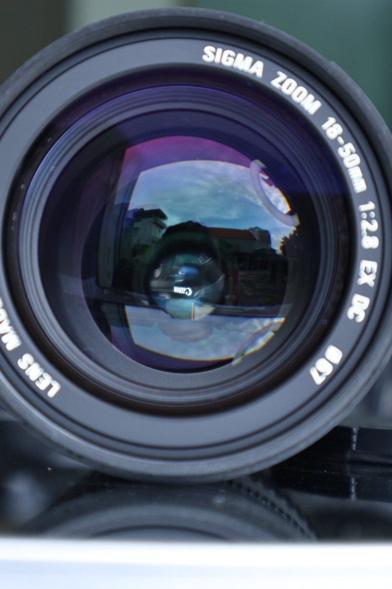 Lens  SIGMA AF 18-50mm F2.8 EX DC Canon EF - Phụ-kiện