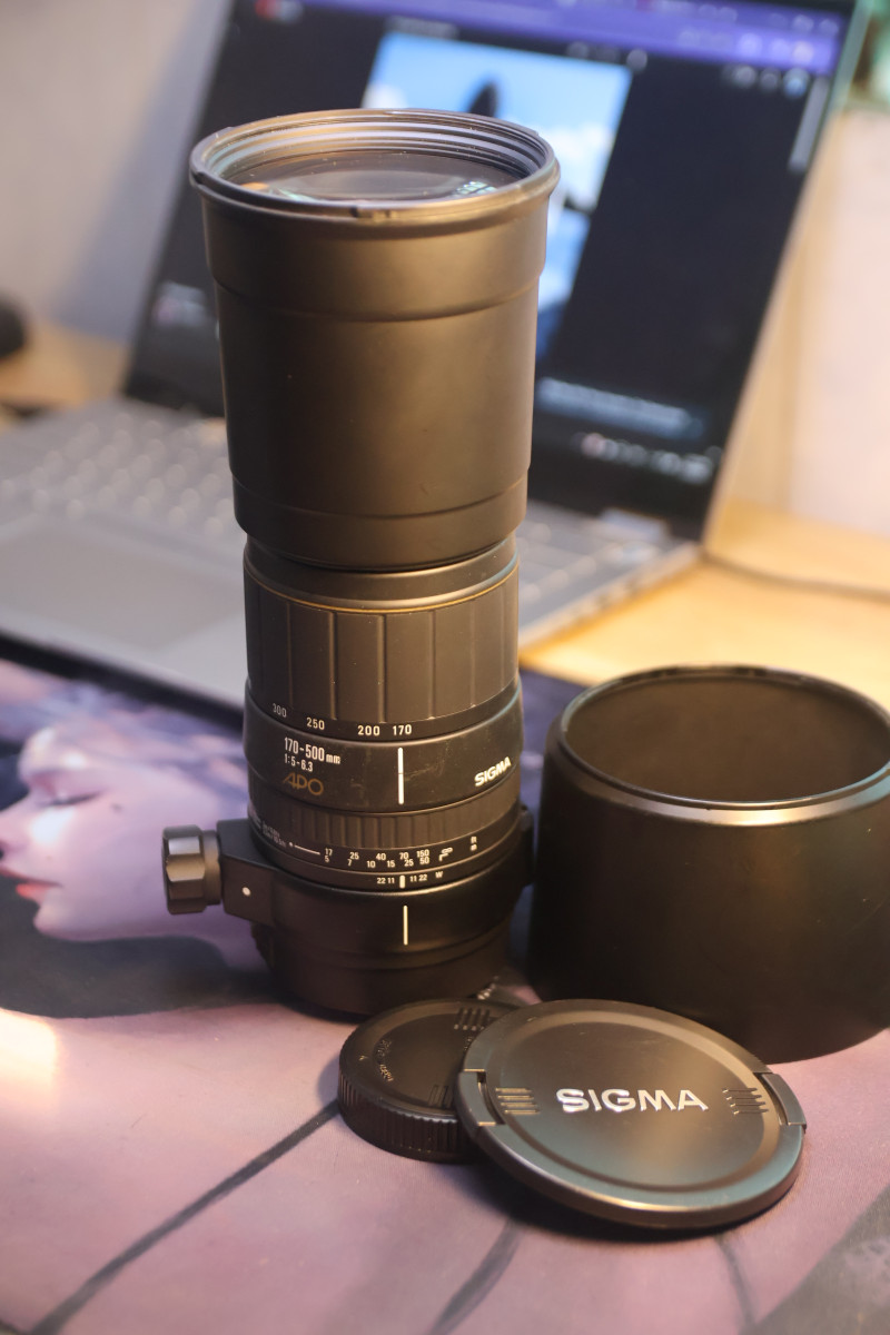 Lens Sigma 170-500mm APO for canon EF - Ống kính siêu tele