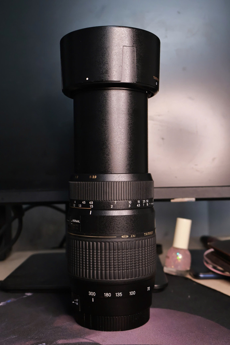 ống kính Tamron AF 70-300mm F4-5.6 Di LD Macro for Canon - Ống kính Canon EF