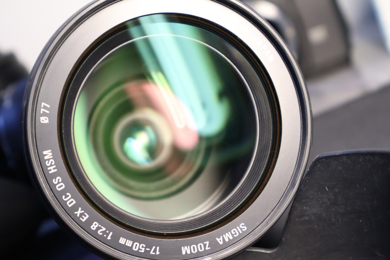 Ống kính Sigma 17-50mm F2.8 EX OS HMS For canon efs (canon crop) - Lens máy ảnh