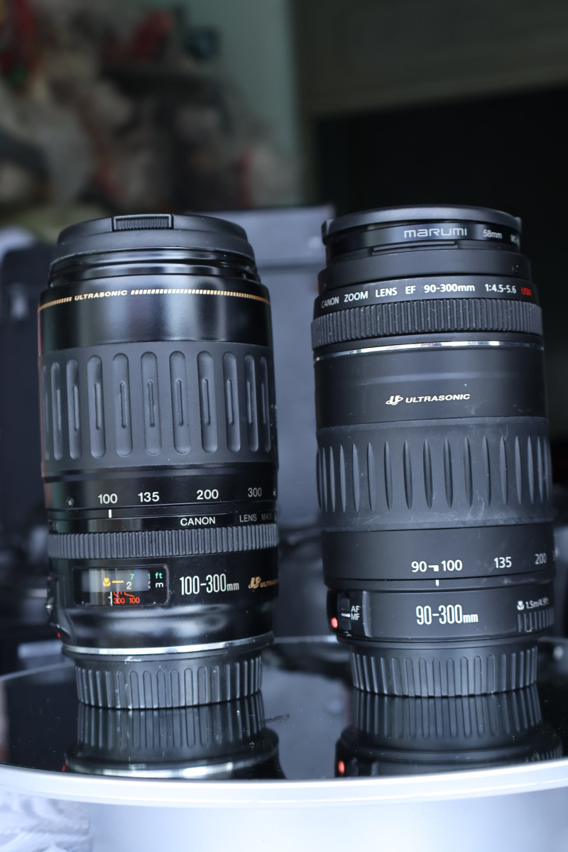 Lens CANON ef ULTRA SONIC EF 100-300mm 14.5-5.6