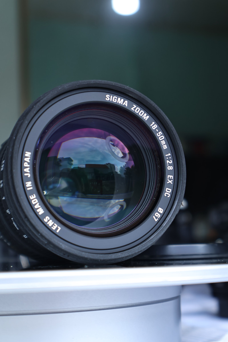Lens  SIGMA AF 18-50mm F2.8 EX DC Canon EF - Phụ-kiện