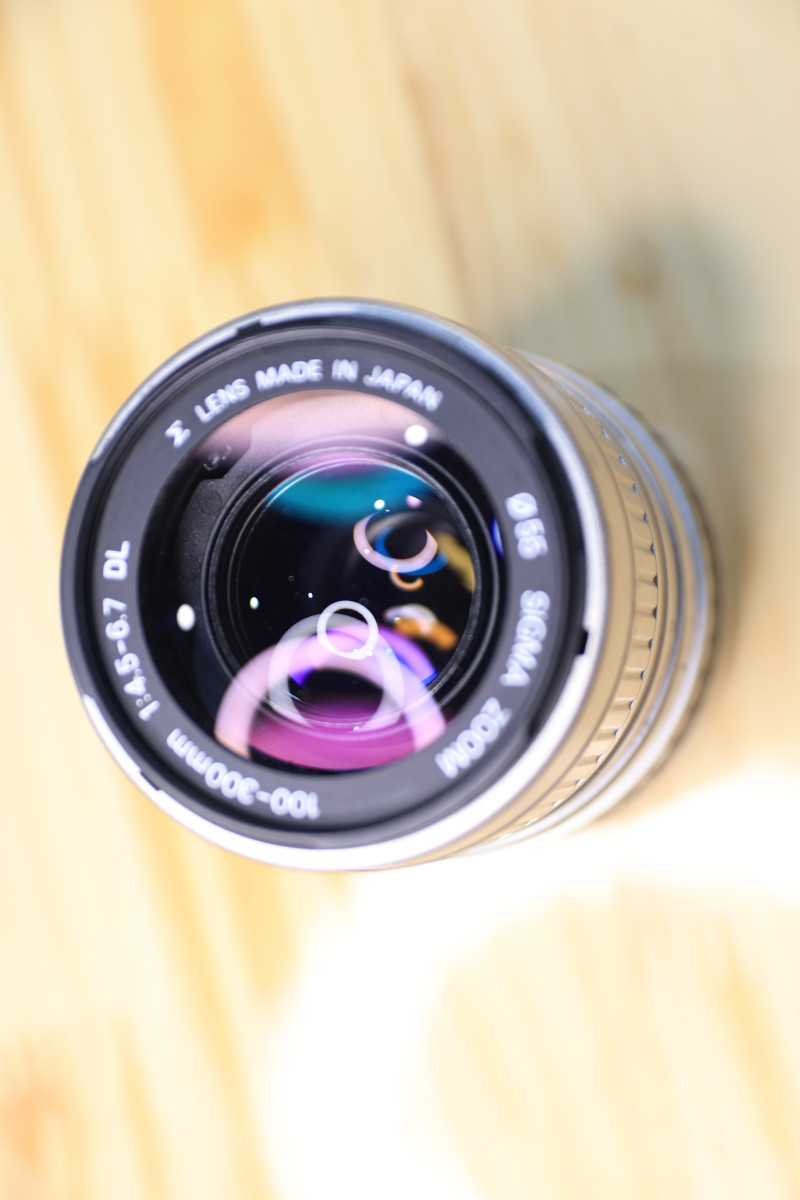 Lens Sigma 100-300mm trăng for canon ef Full frame - Ống kính siêu tele