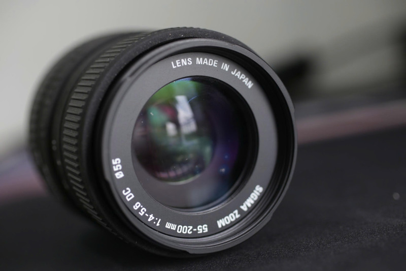 Lens sigma pentak k 55-200mm - Ống kính pentax